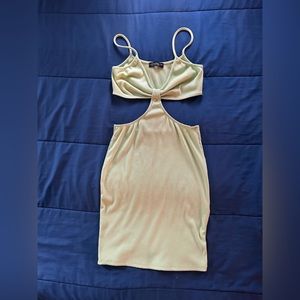 SAGE SWEATER KNIT BODYCON MINI DRESS